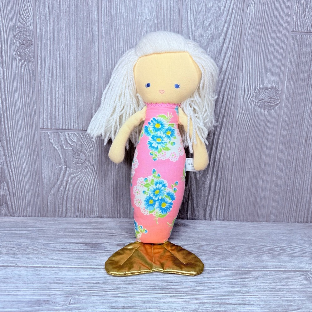 Alimrose plush mermaid stuffed toy doll pretend play